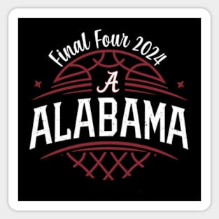 Alabama Crimson Tide Final Four 2024 March Madness Sticker